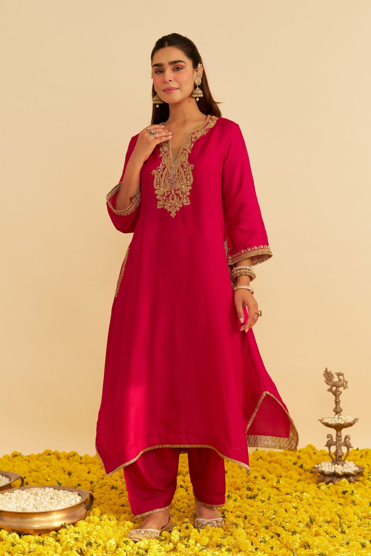 Amaya Pink Salwar Set