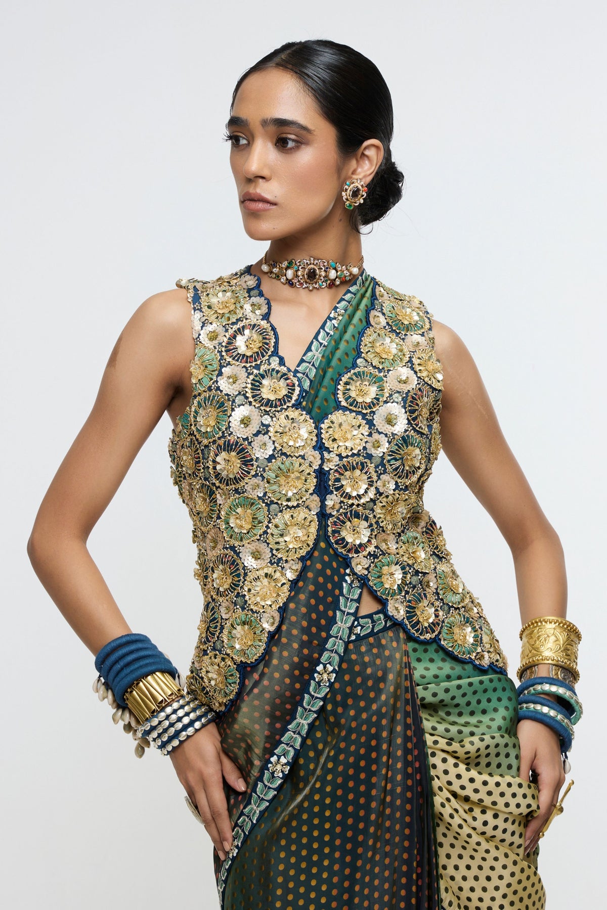 Nayab Waistcoat Set