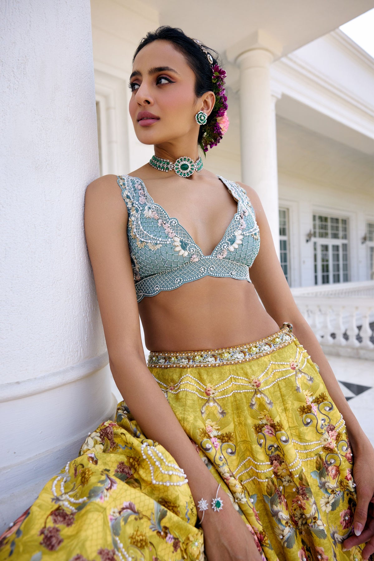 Sofia Printed Lehenga Set