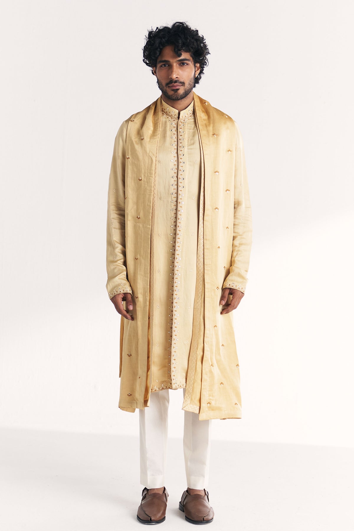 Surmayi Yellow Kurta Set
