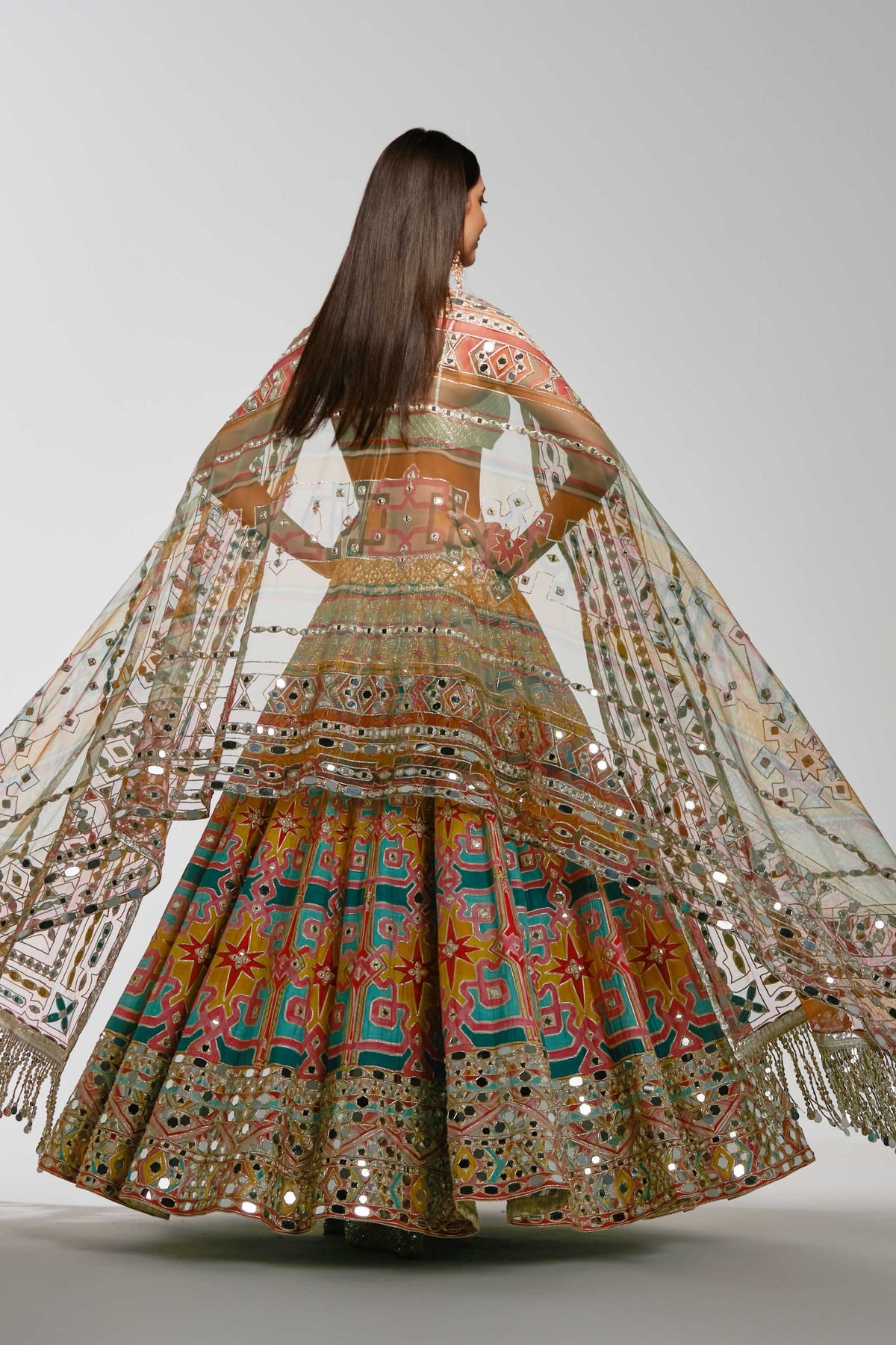 Mehru Bloom Lehenga Set