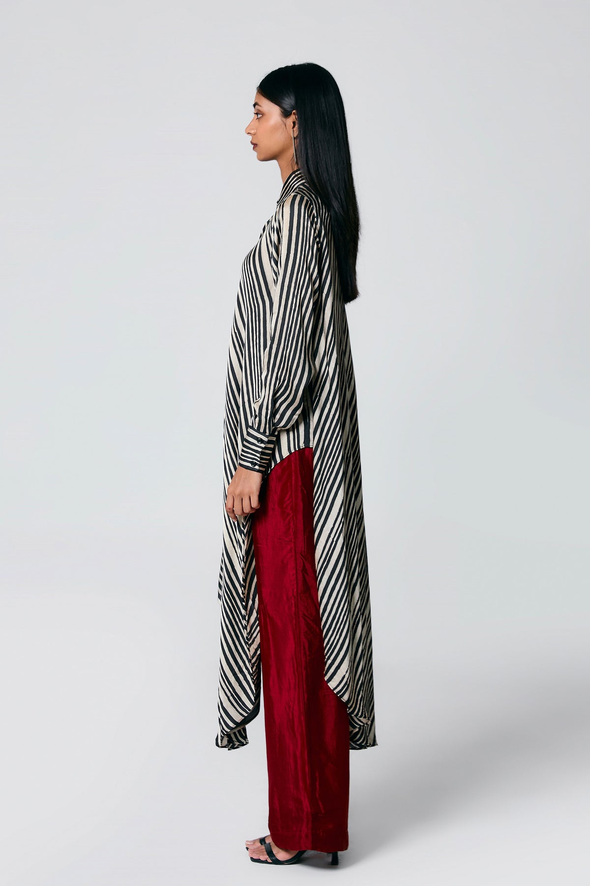 Multicolour Asymmetrical Co-ord Set