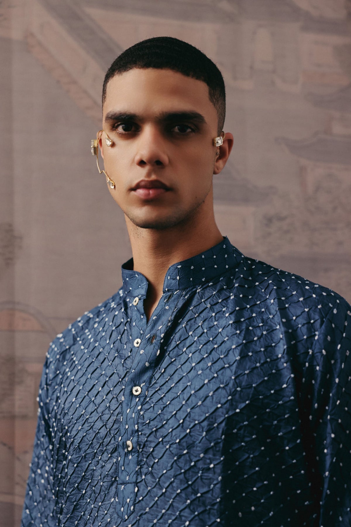 Teal Kurta Shirt