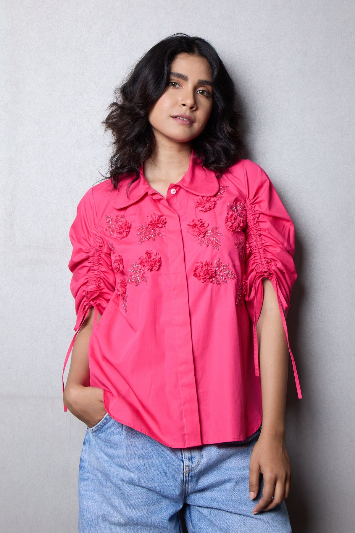 Cummberband Pink Shirt