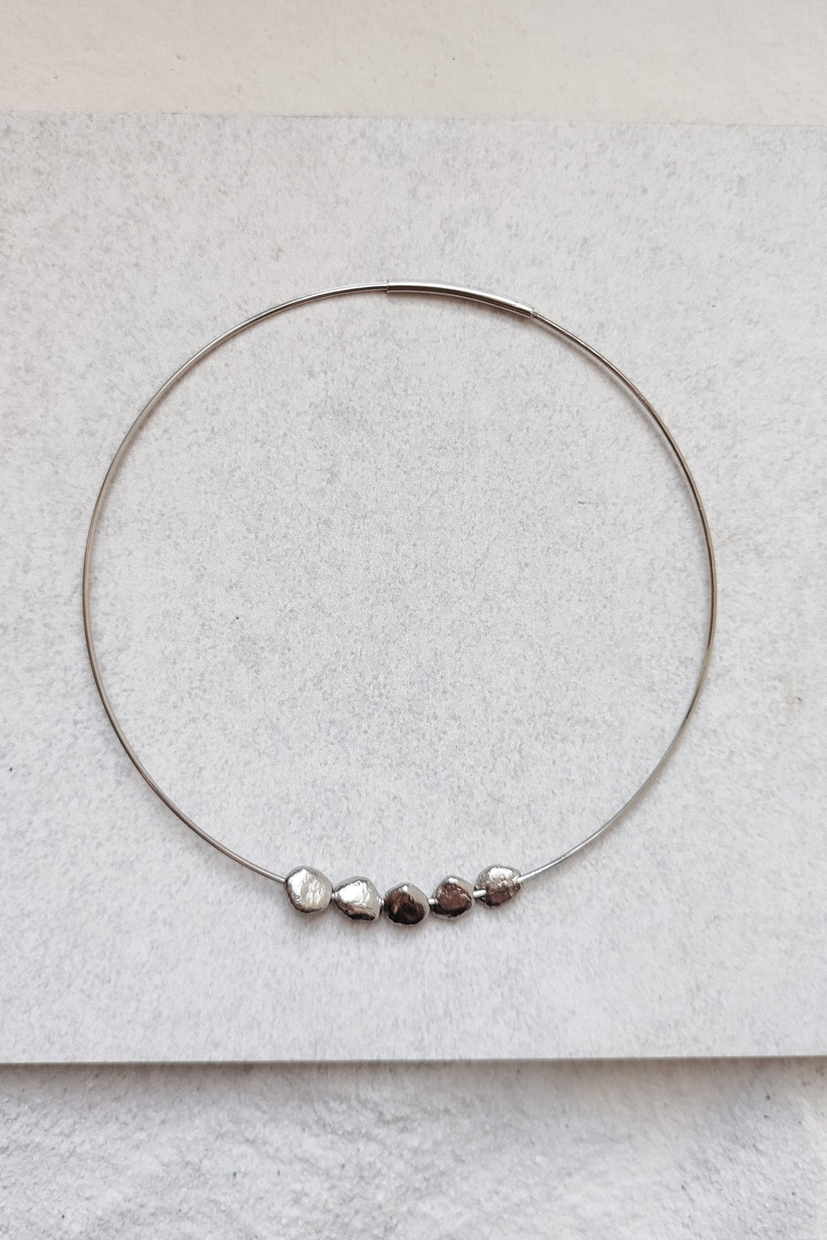 Thio Silver Choker