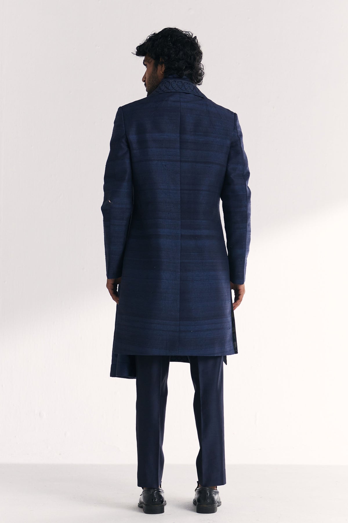 Jauhar Blue Achkan Set