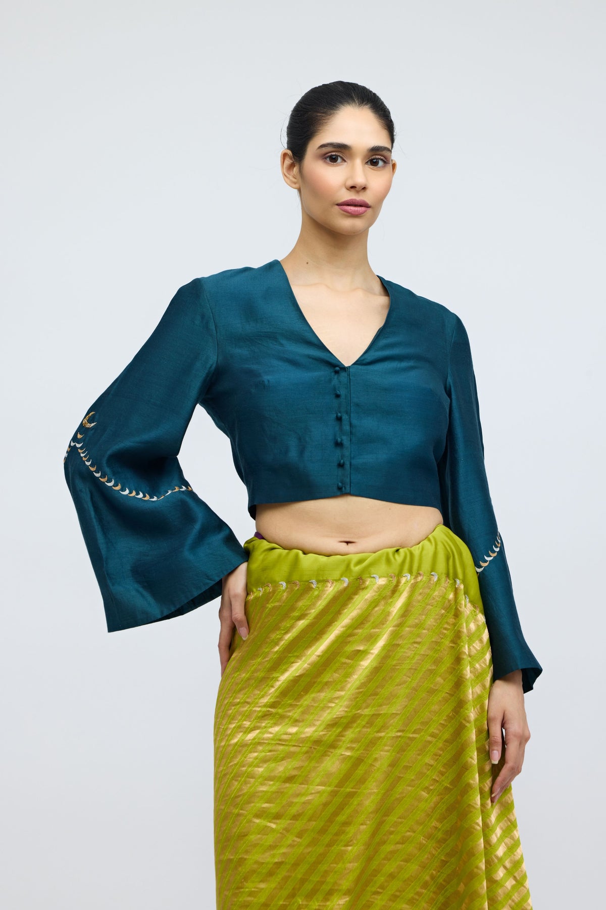 Moon on My Sleeve Blouse