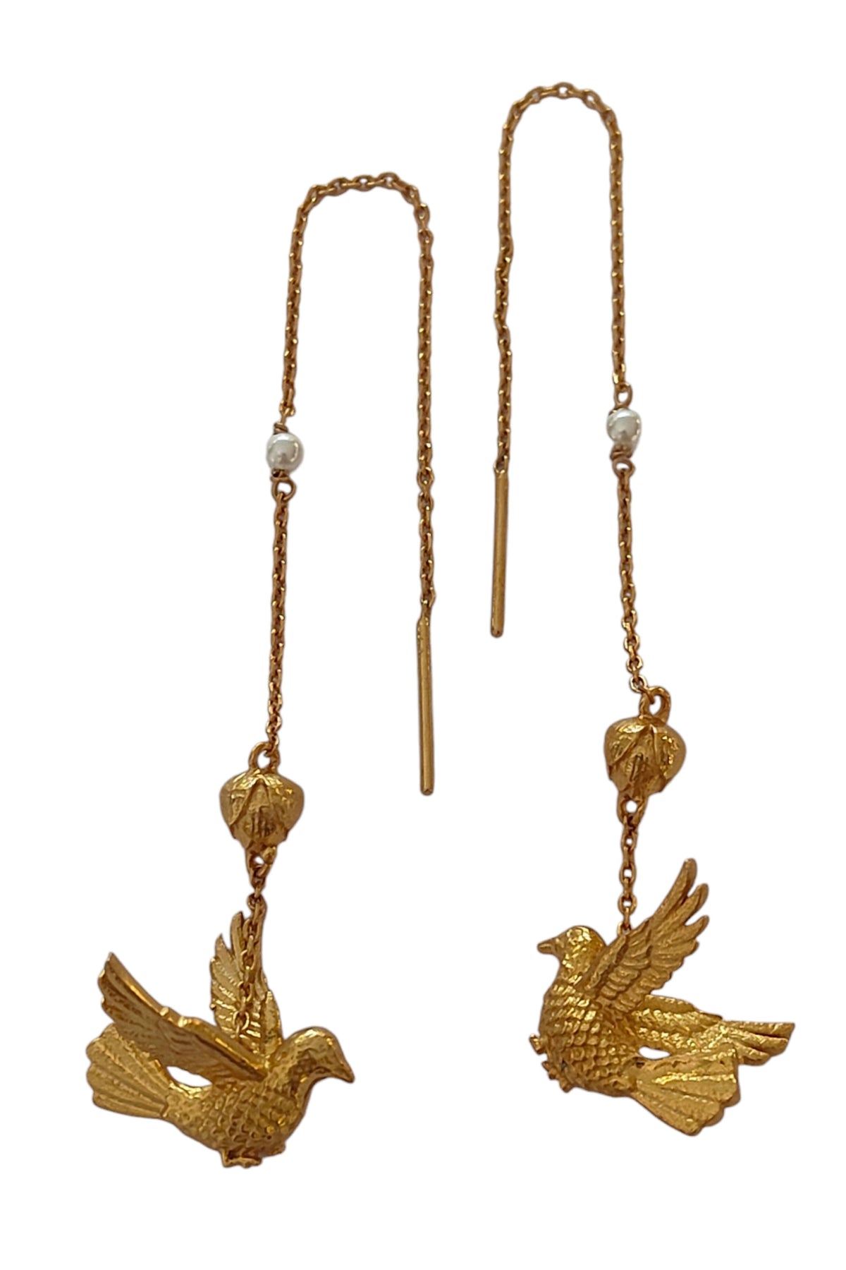 Udatee Chidiya Sui Dhaga Earrings