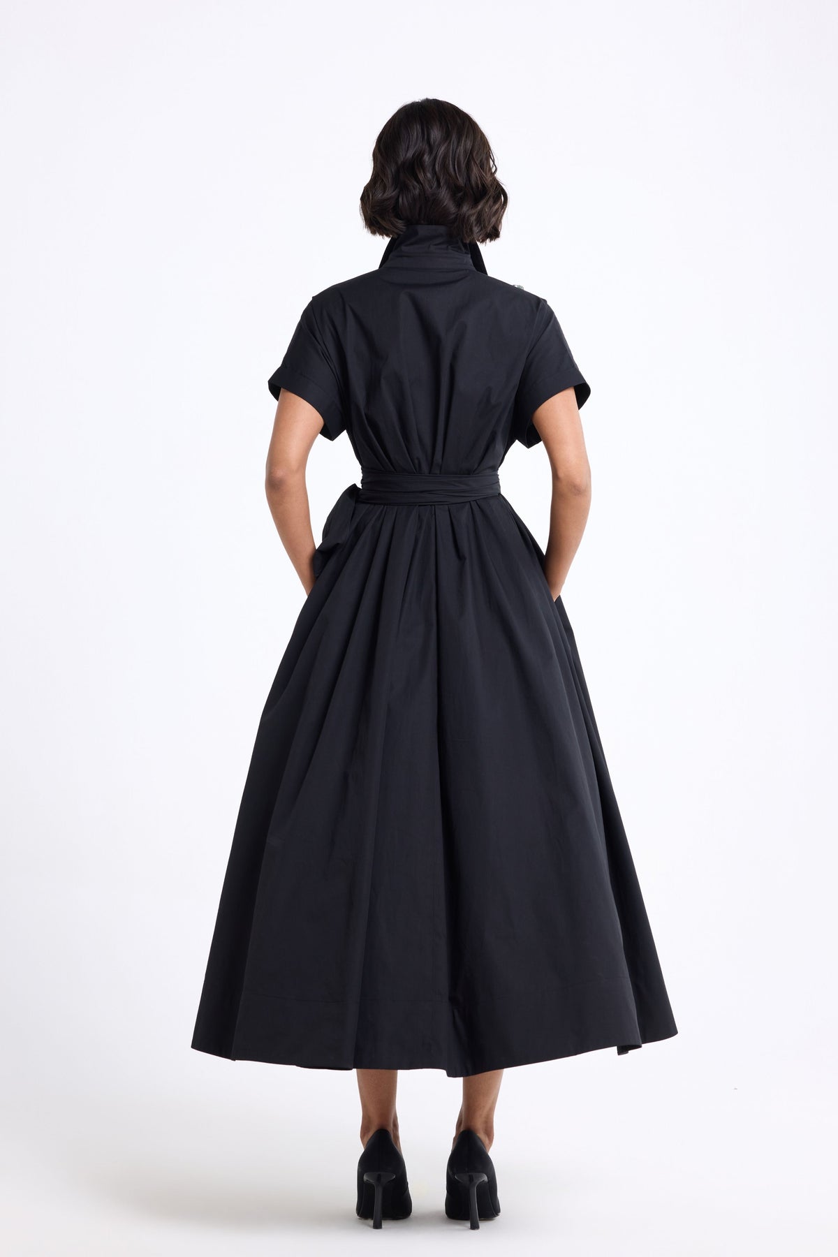 Wrap Around Shirt Dress