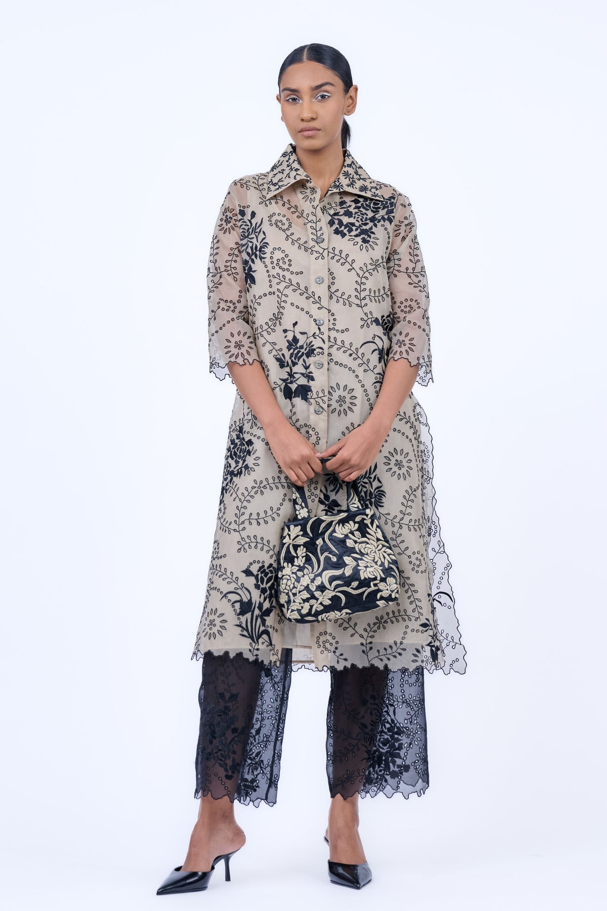 Silk Organza Pant