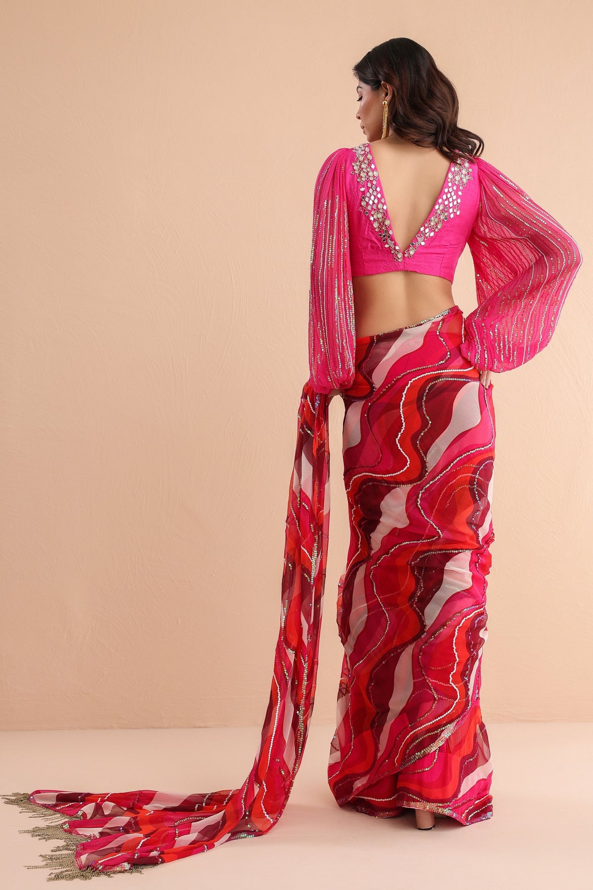 Cosmopolitan Saree Set