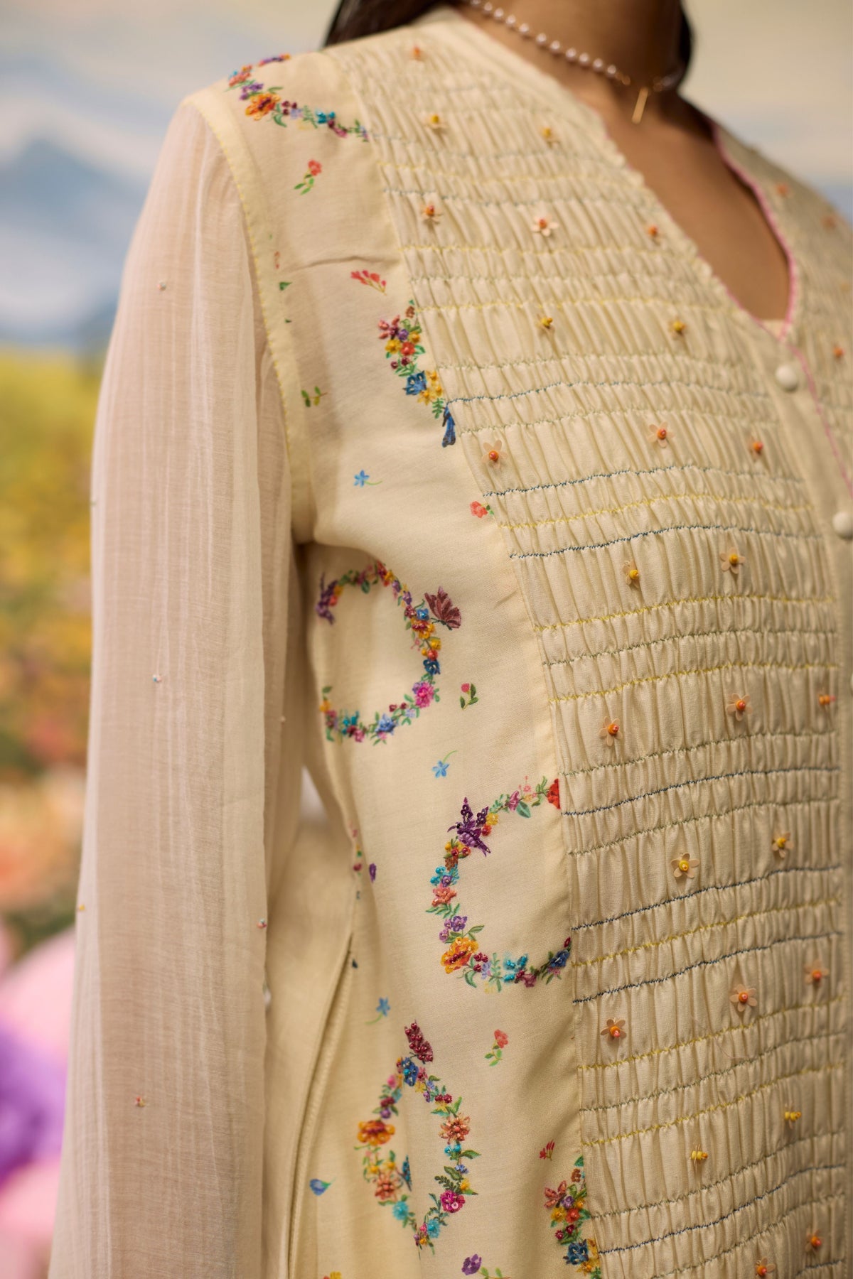 Lumina Smocked Tunic