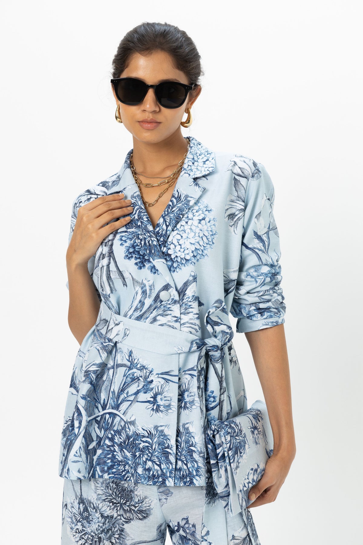 Biance Blazer Set