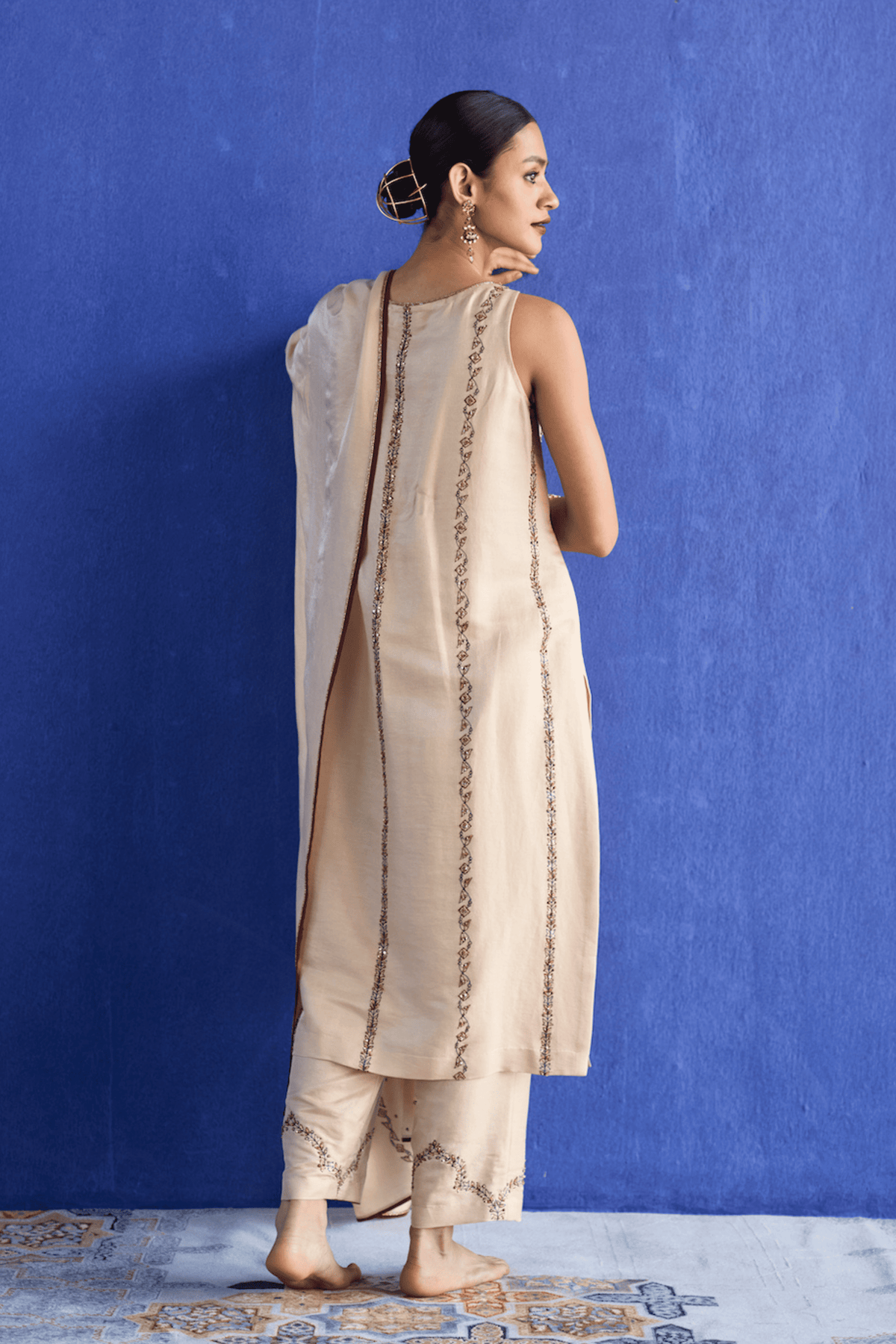 Beige Nidhi Suit
