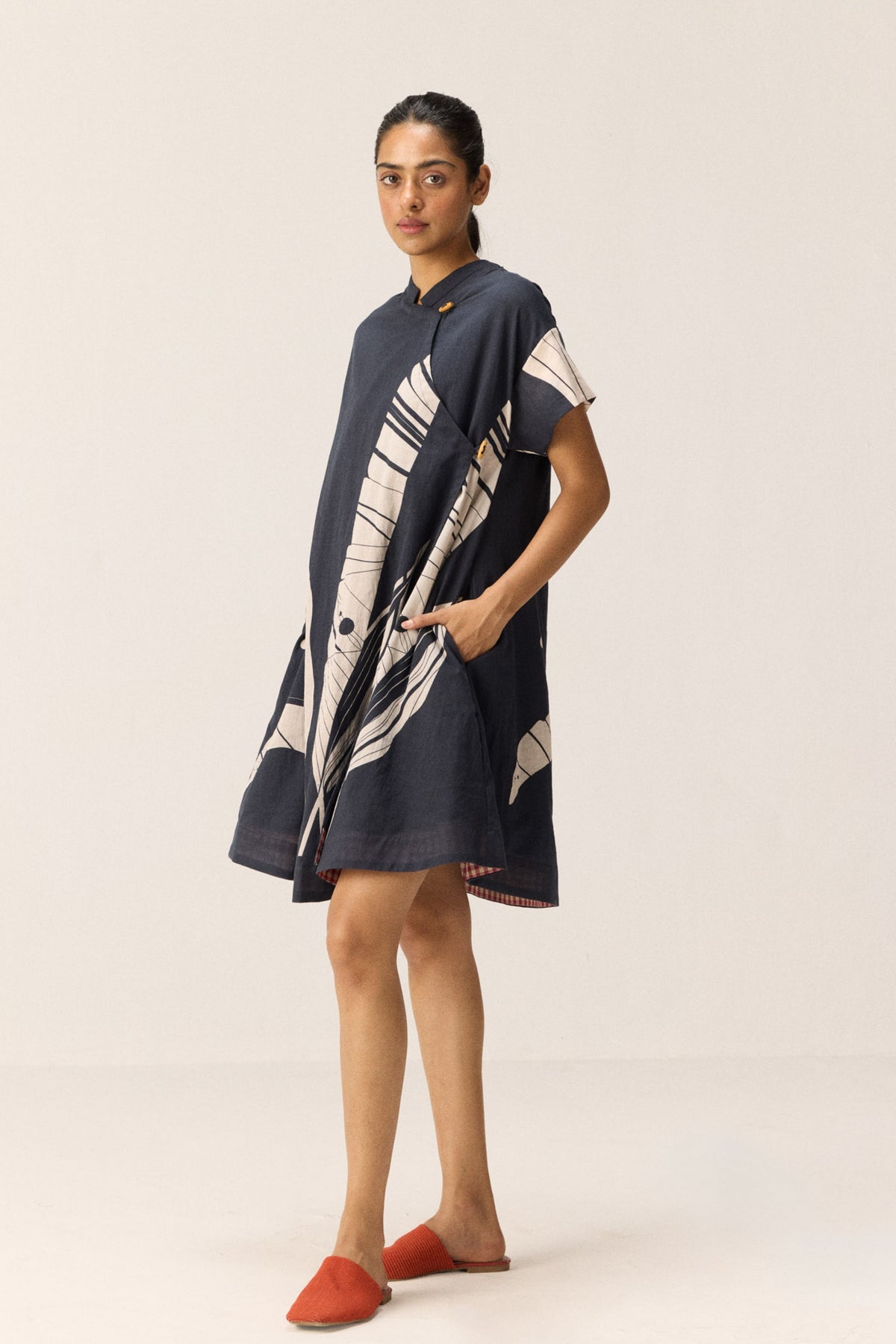 Phantom Leaves Dress