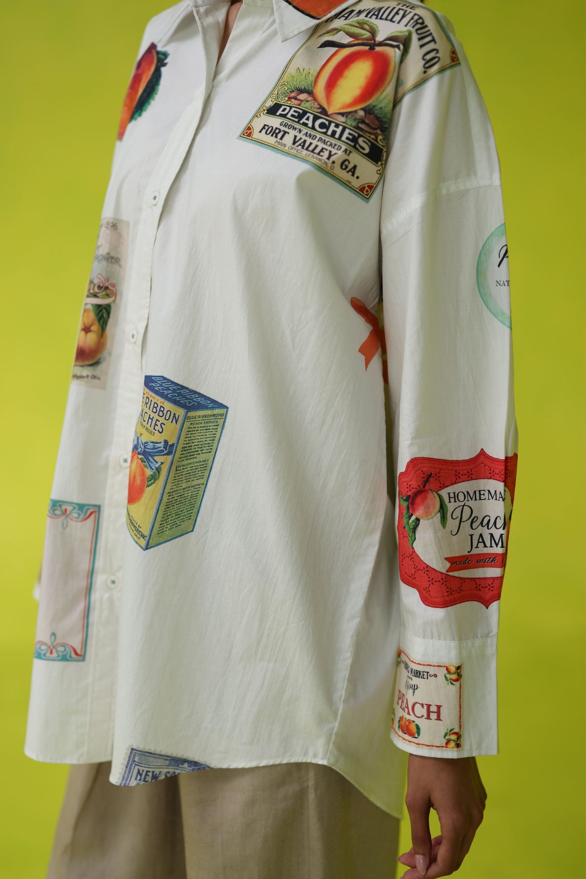 California Peaches  Oversized Shirt