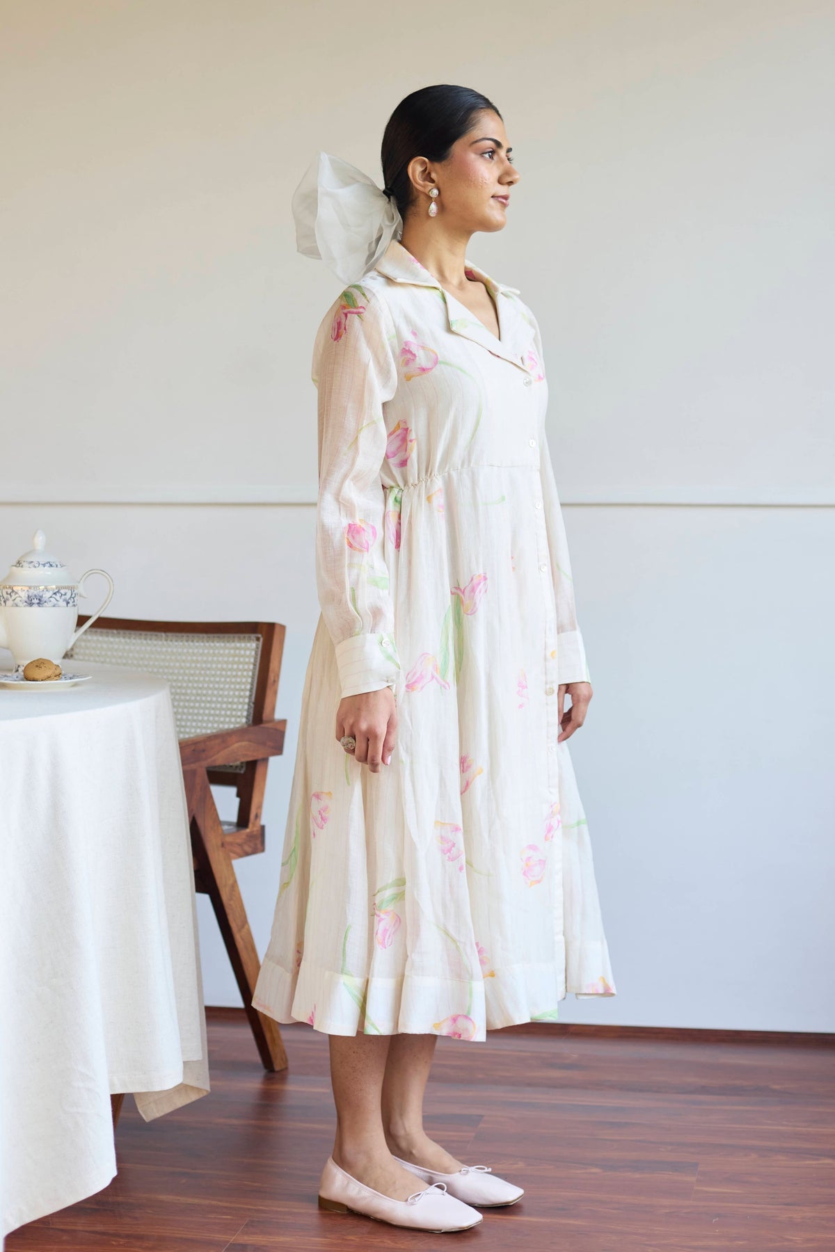 Tulip Ivory Skirt