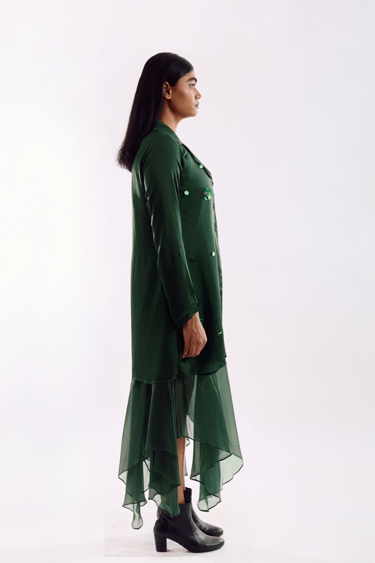 Green Organza Jacket