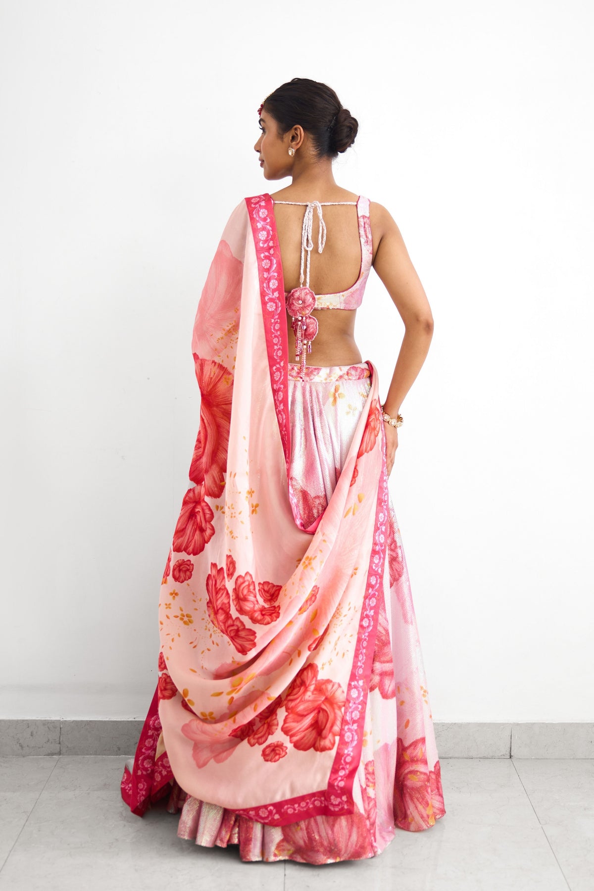 Blush Bloom Lehenga Set