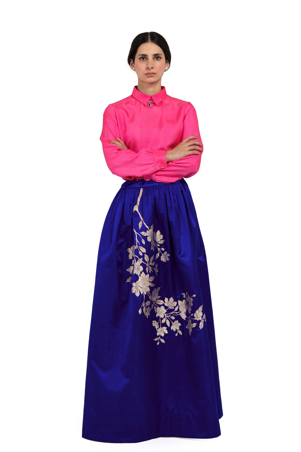 Miharu Blue Lehenga