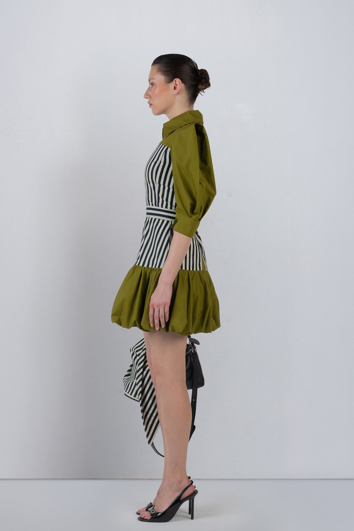 Mer Olive Dress