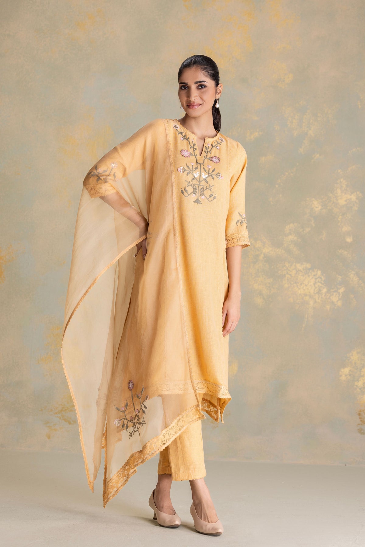 Candlelit Cashew Kurta Set
