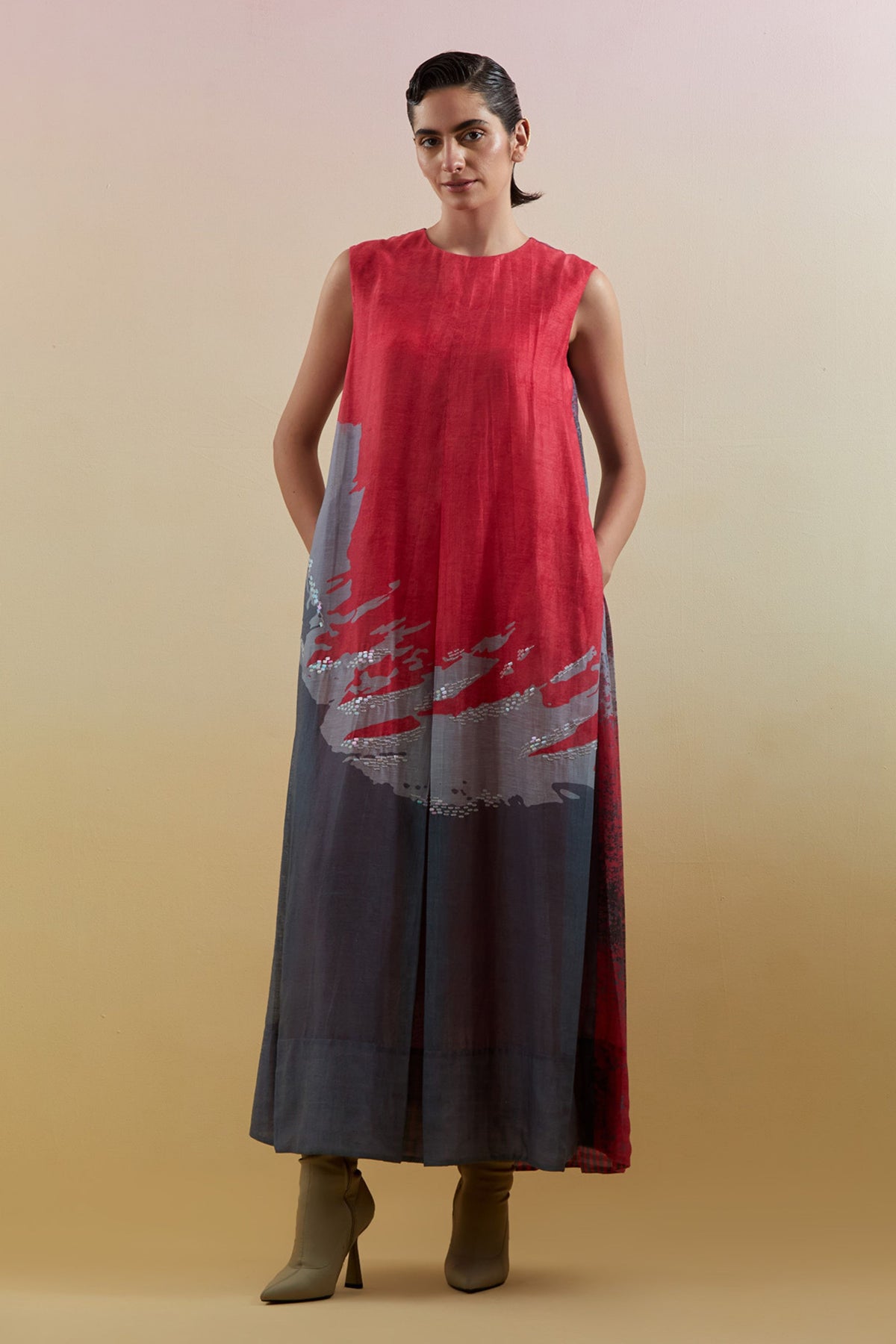 Gliss Dress with jacket