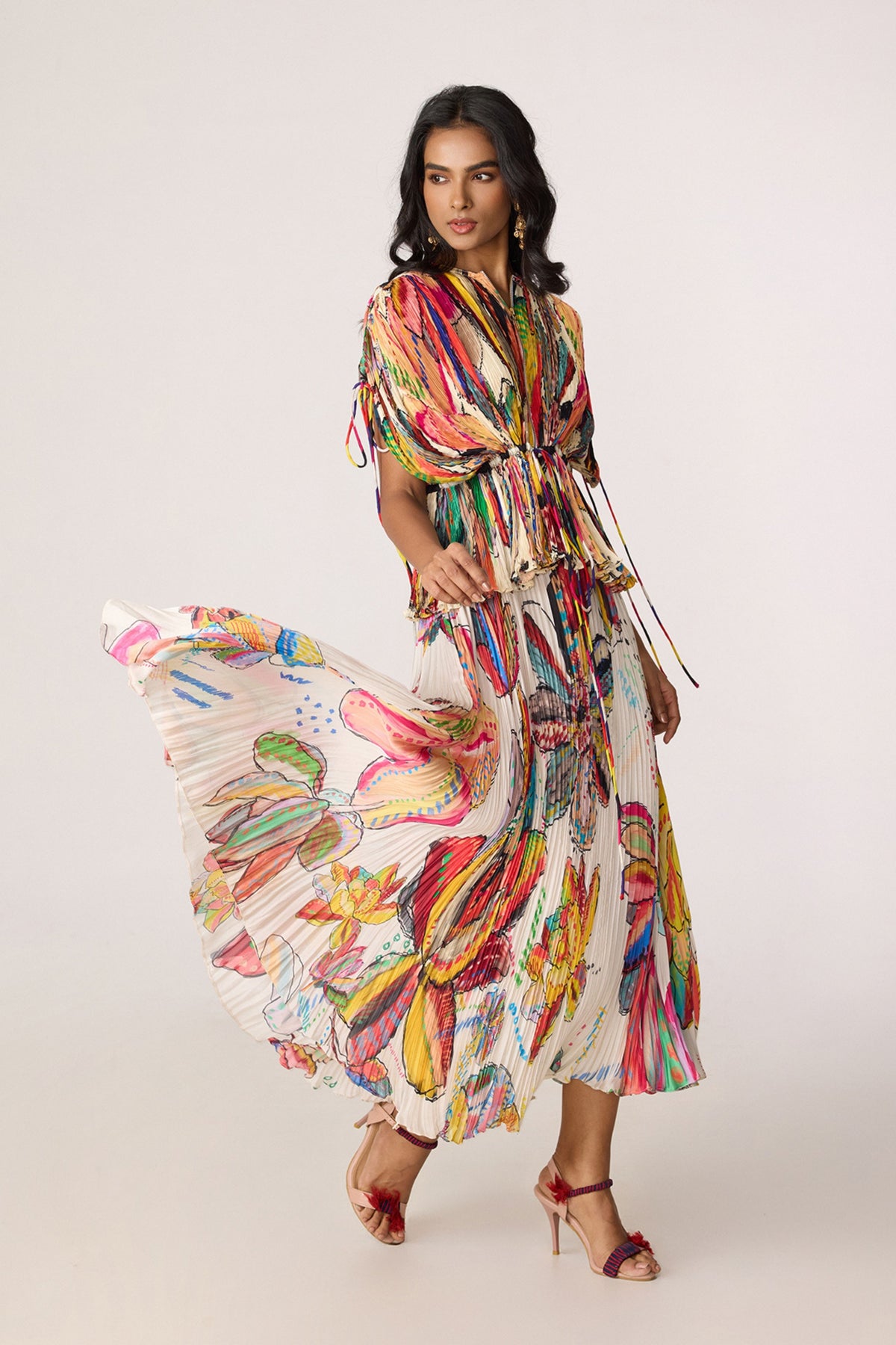 Monica Blouse & Zora Skirt Set
