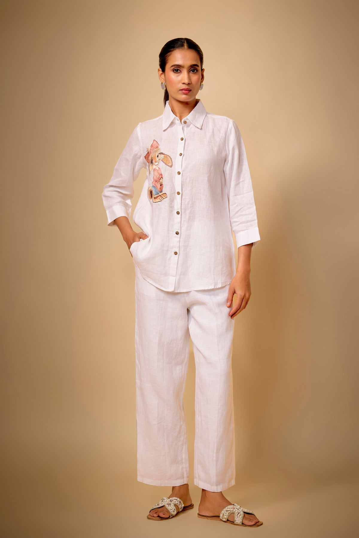 Bunny Linen Shirt