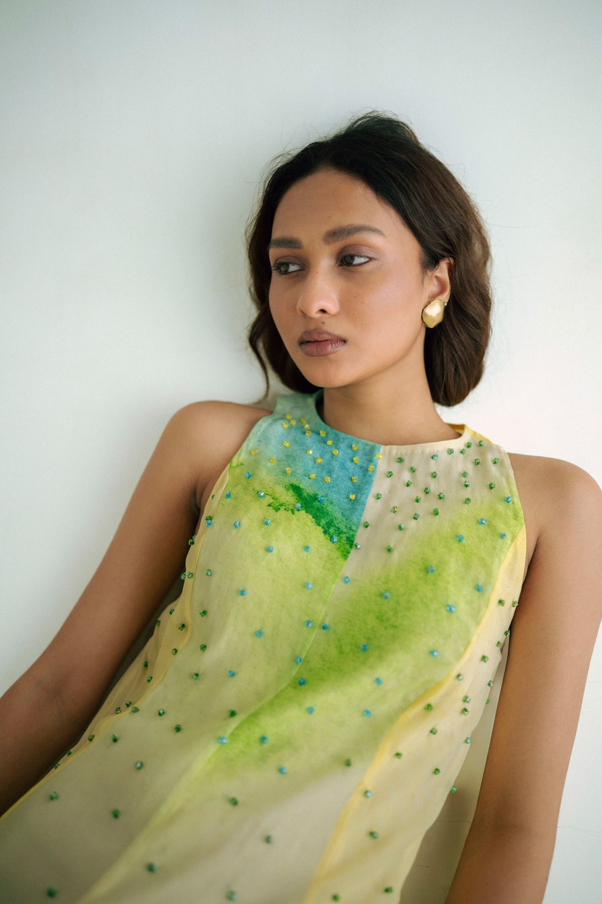 Embroidered Multicolor Dress