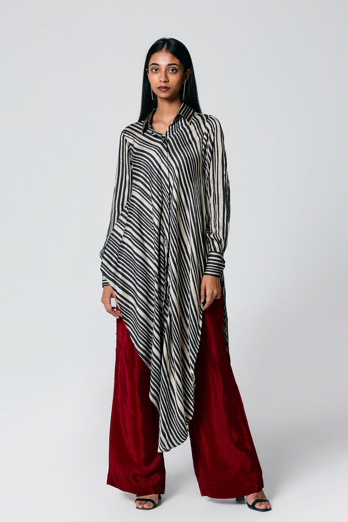 Multicolour Asymmetrical Co-ord Set