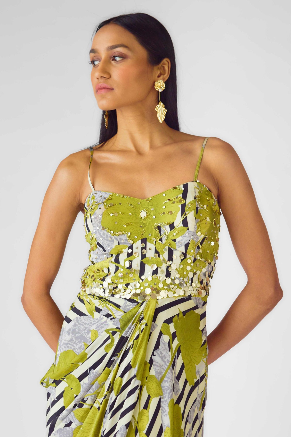 The Neon Sauvage Gown