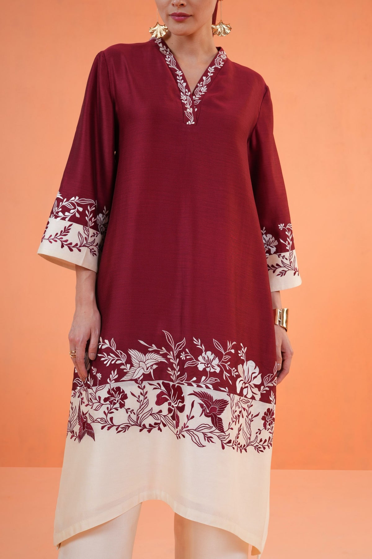 Maroon Eternal Suit Set