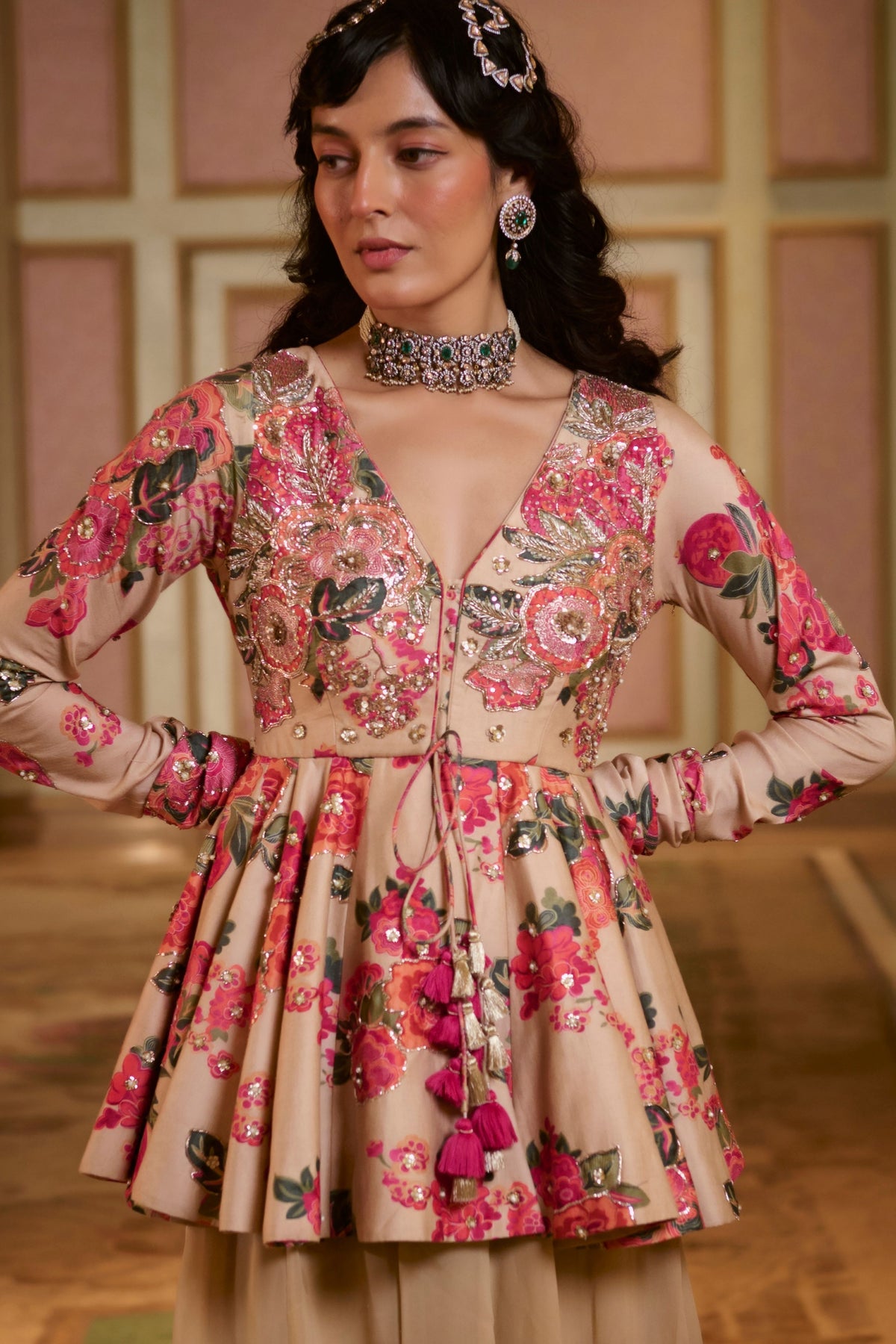 Josie Peplum Set
