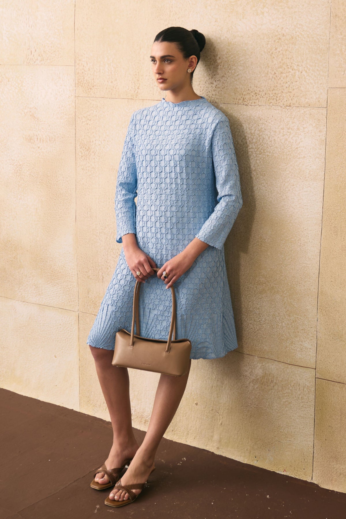 Sky Blue Cors Dress