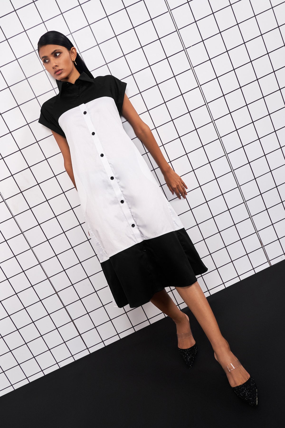 Box Panelled Dress
