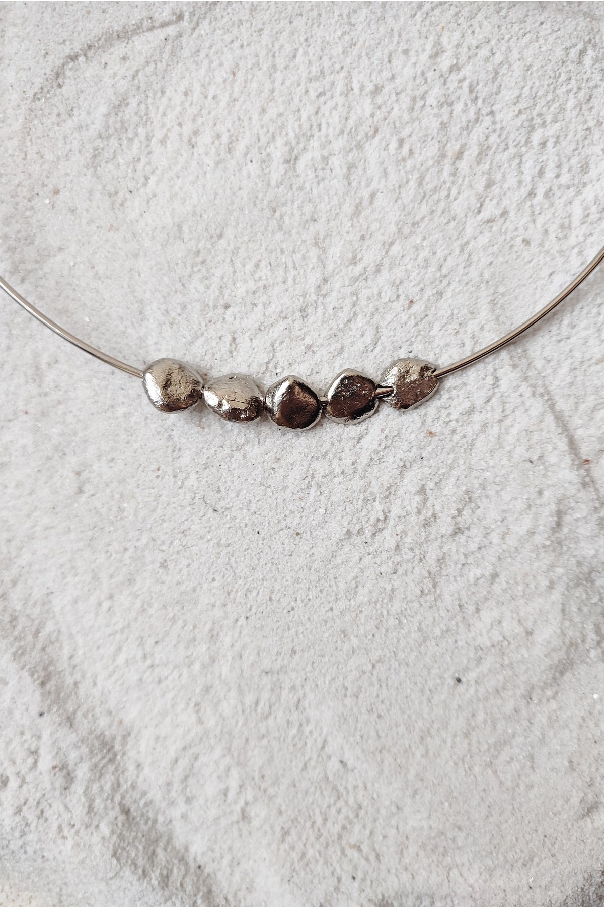 Thio Silver Choker