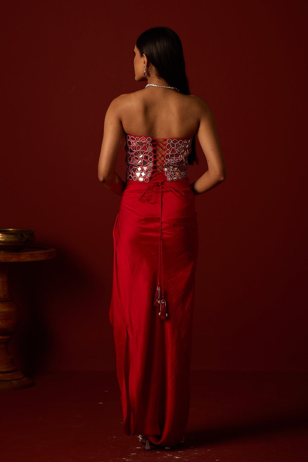 Mirrorwork Corset
