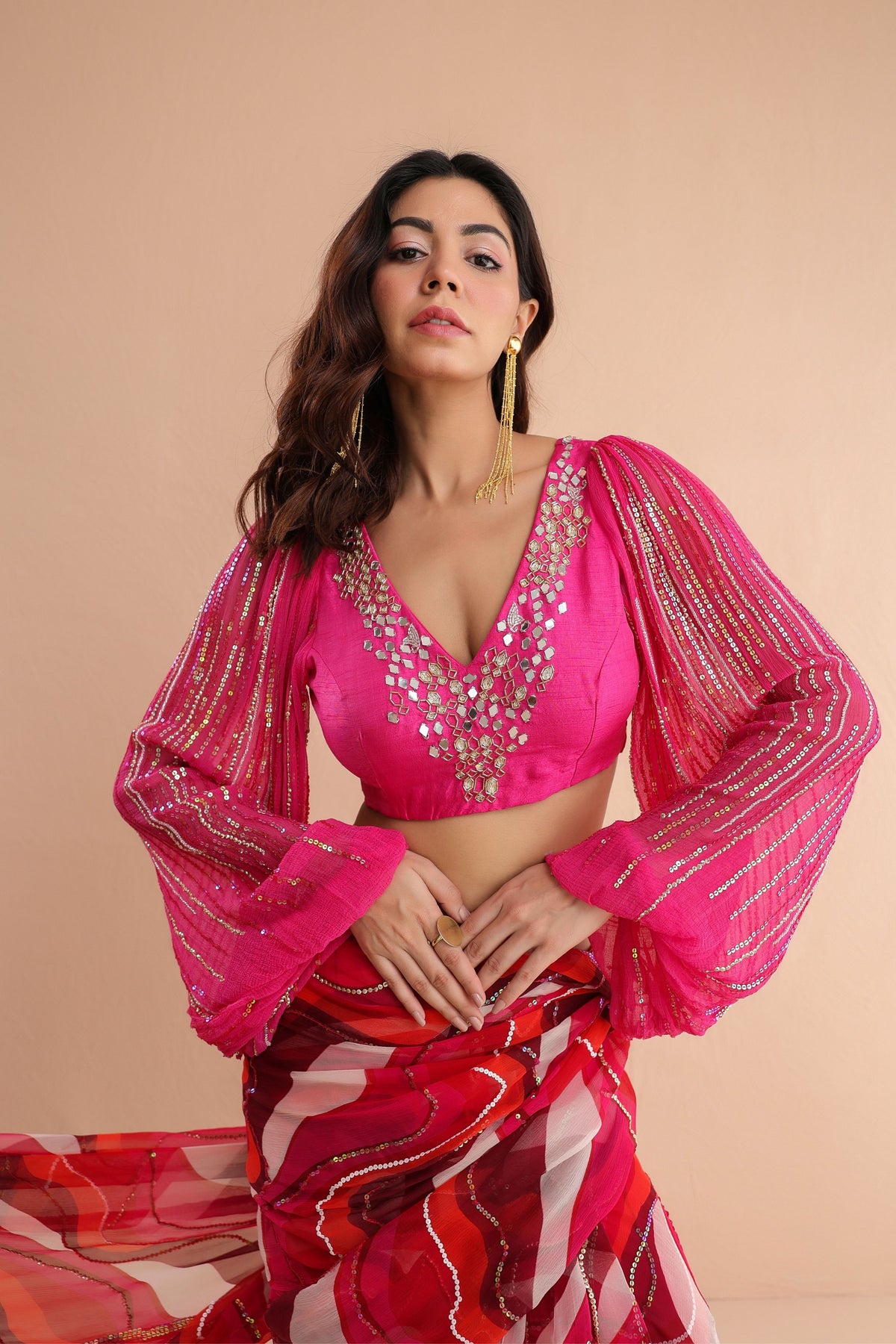 Cosmopolitan Saree Set