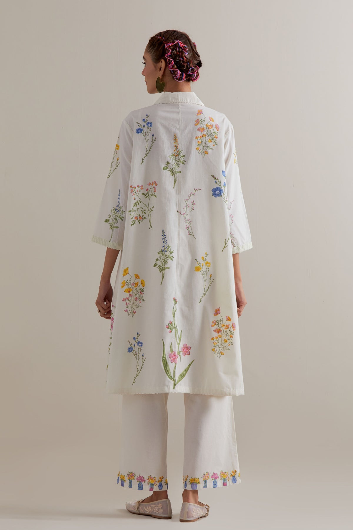 Multicolour Aline Kurta Set