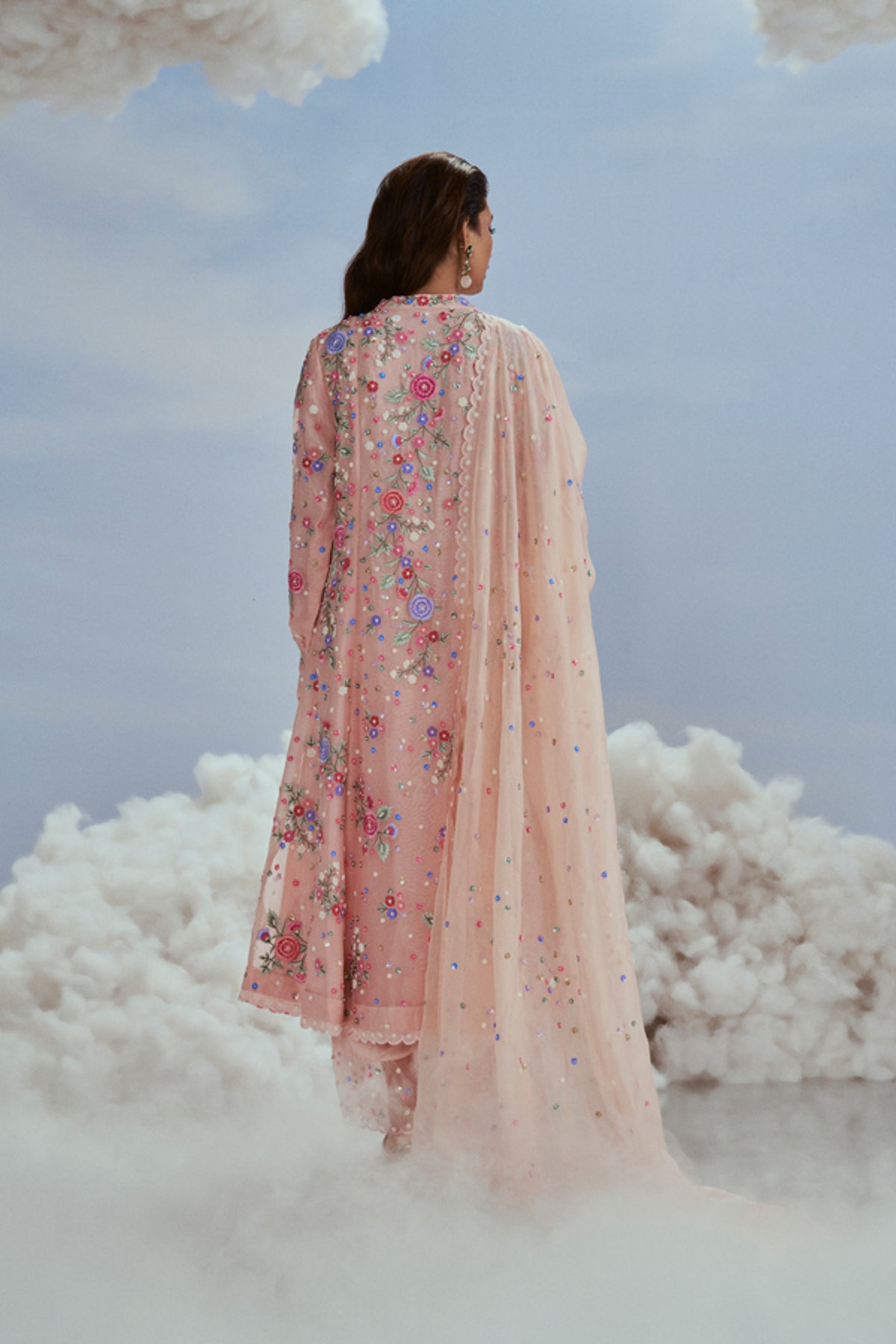 Blush Mehtab Bagh Kalidar Kurta Set