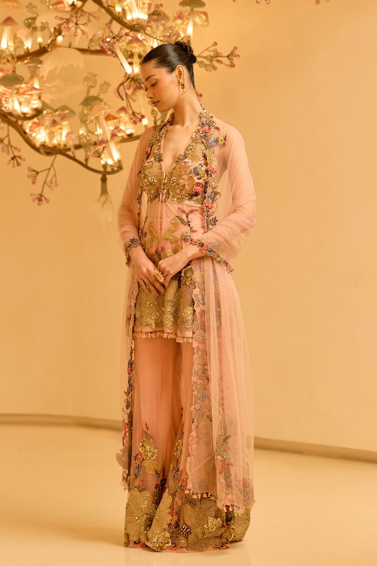 Botanical Sharara Set