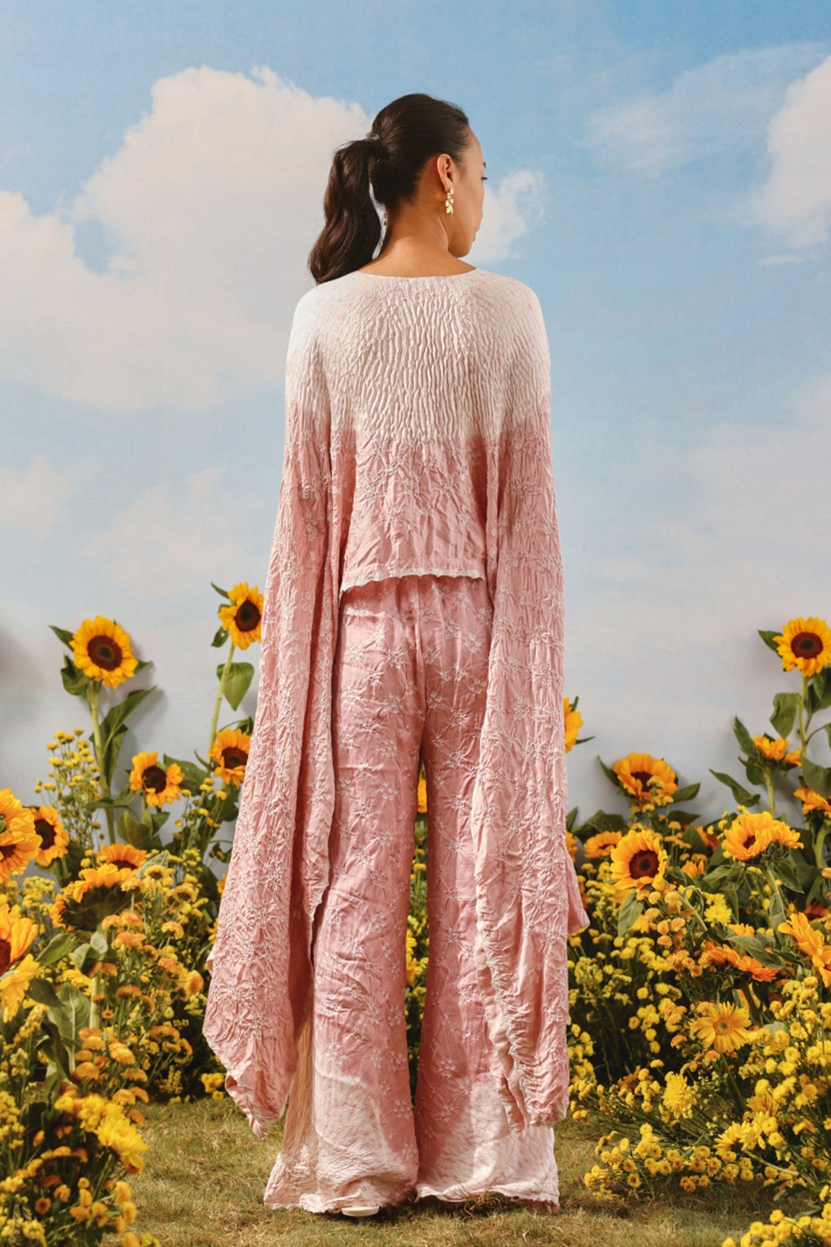 Bandhani Flared Pants