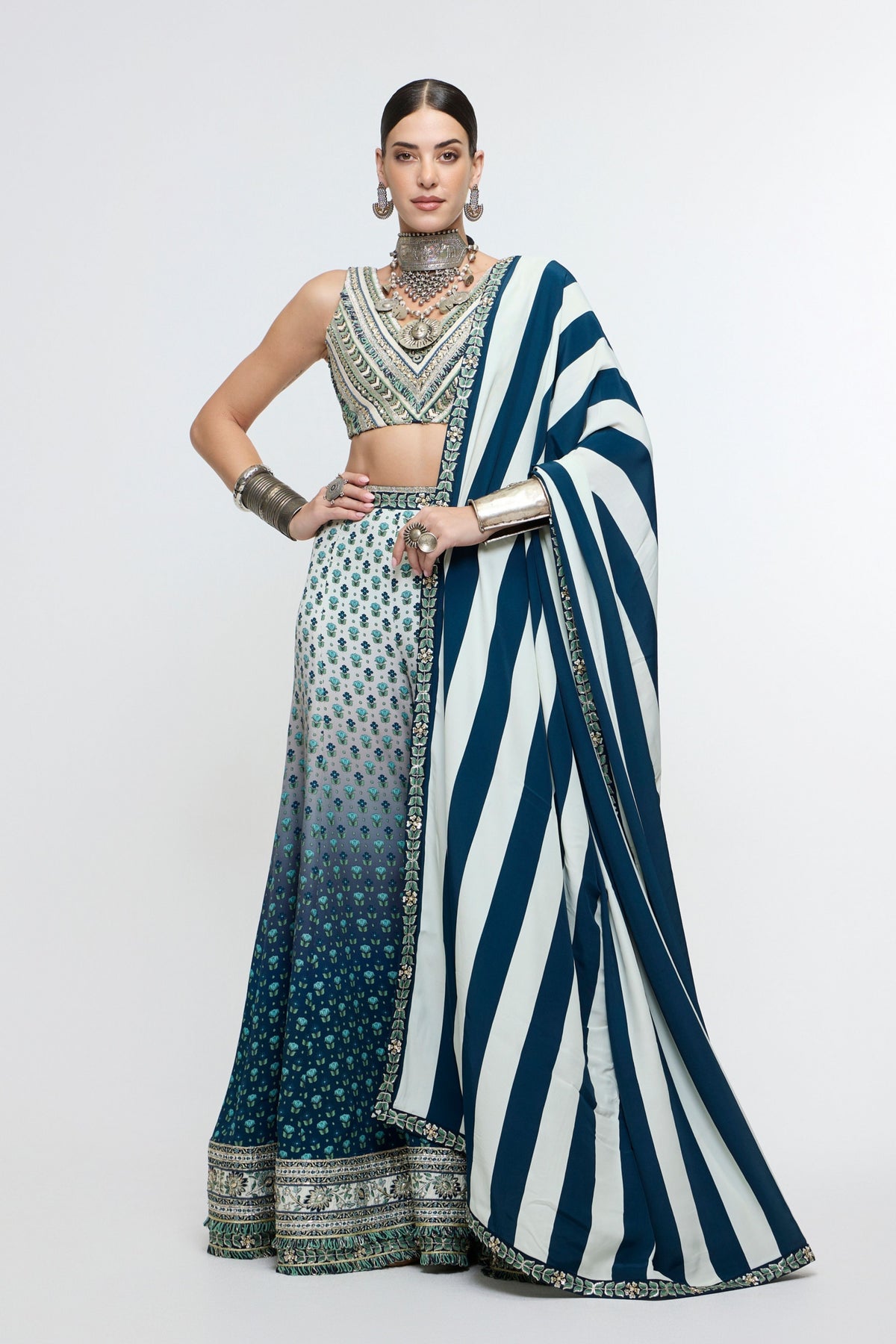 Nayab Sharara Set