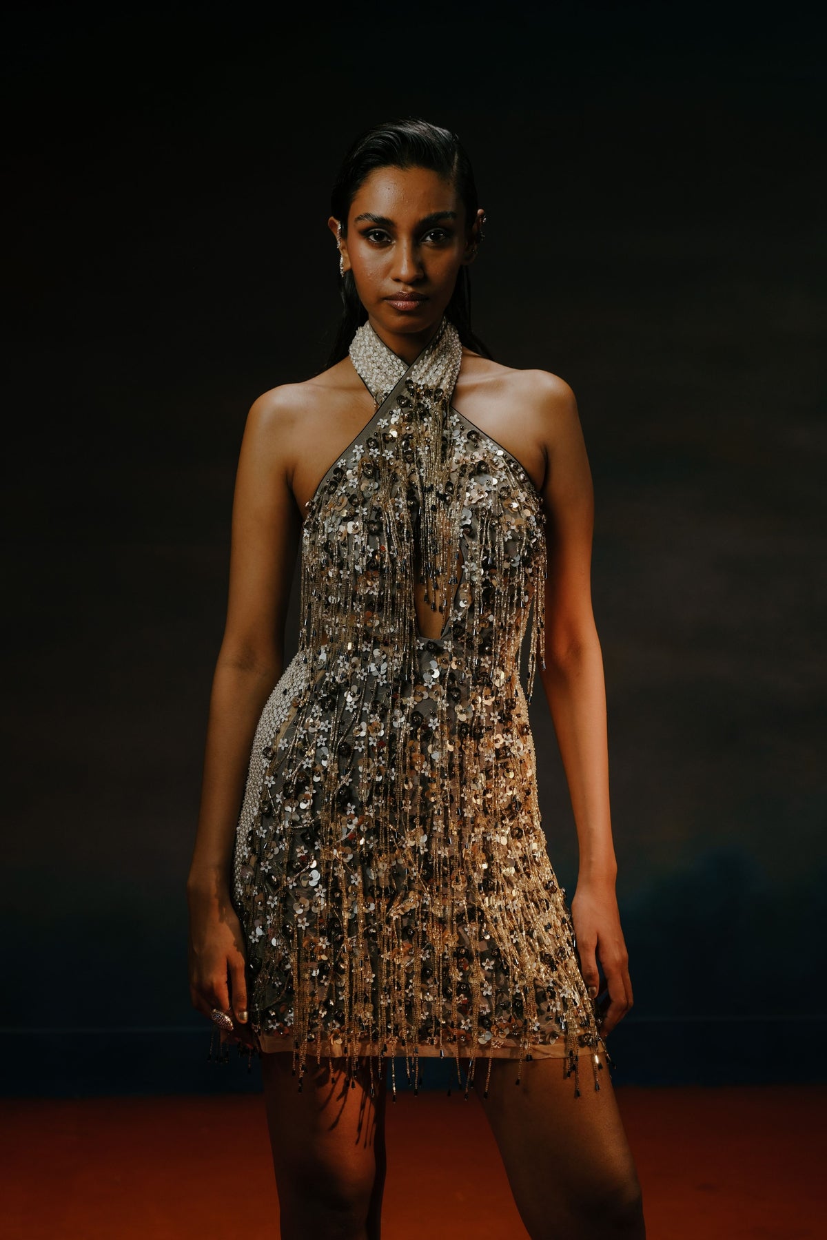 3d Tassled Dress