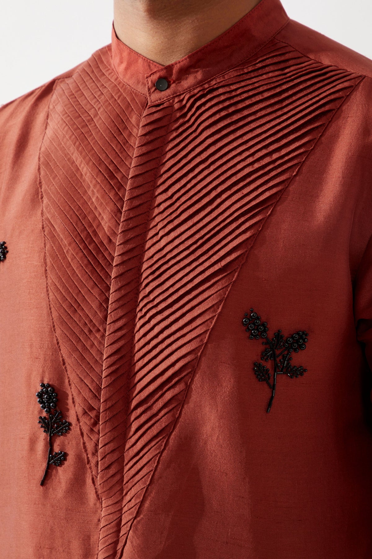Nash Maroon Kurta Set