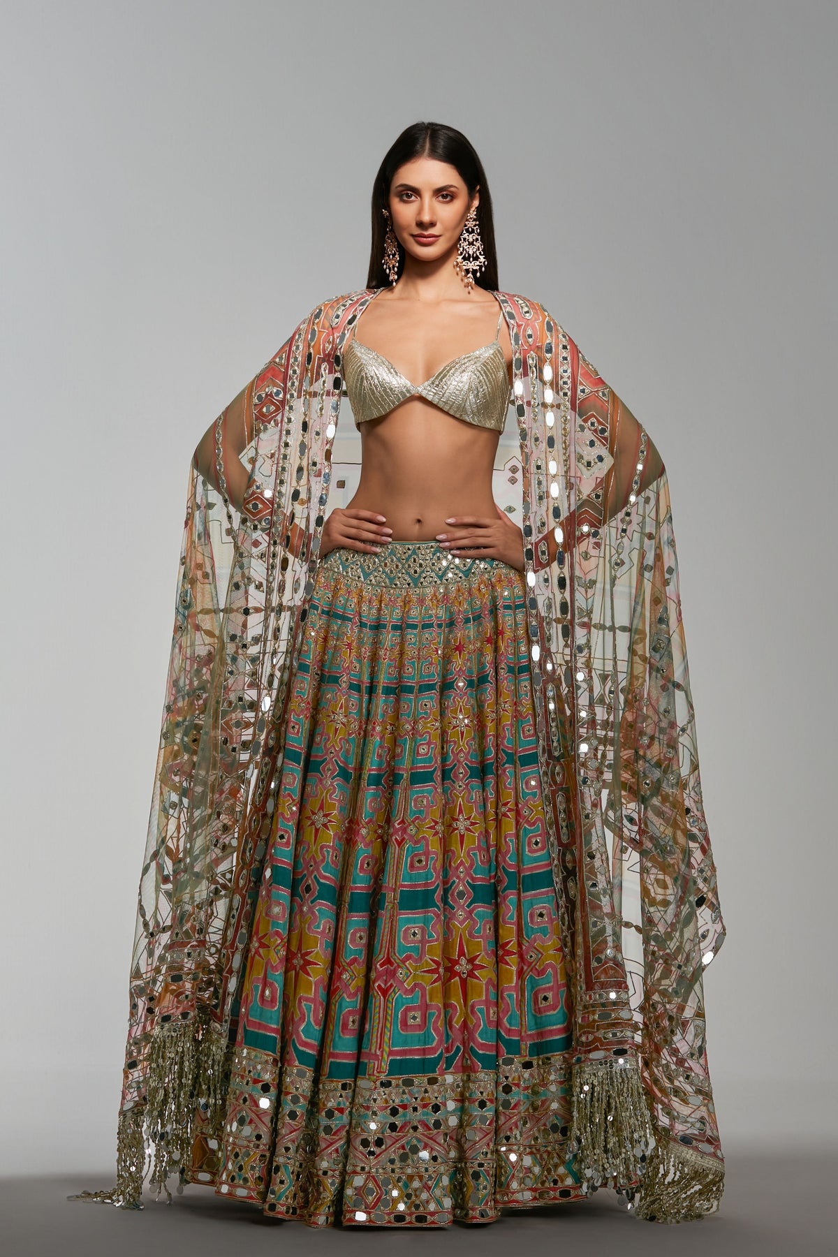 Mehru Bloom Lehenga Set