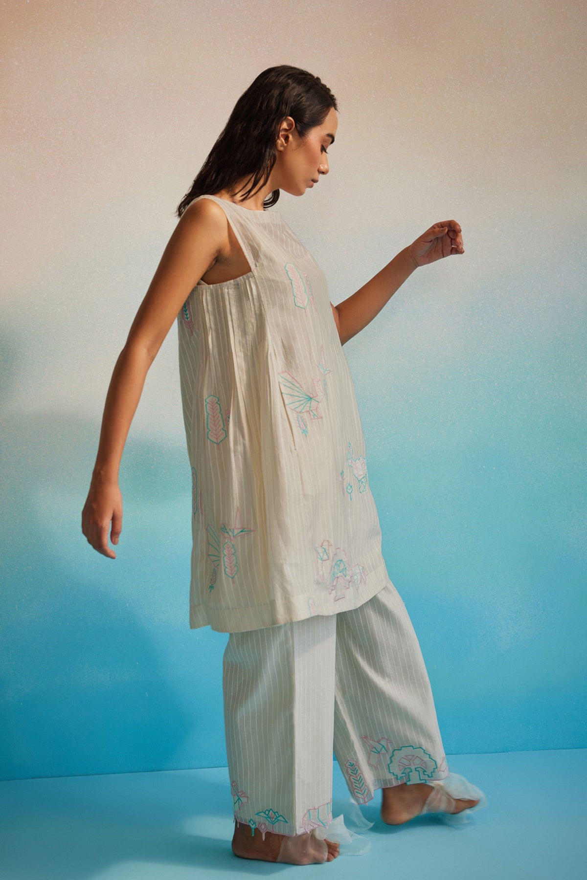 Hiroko Pleated Co-ord Set