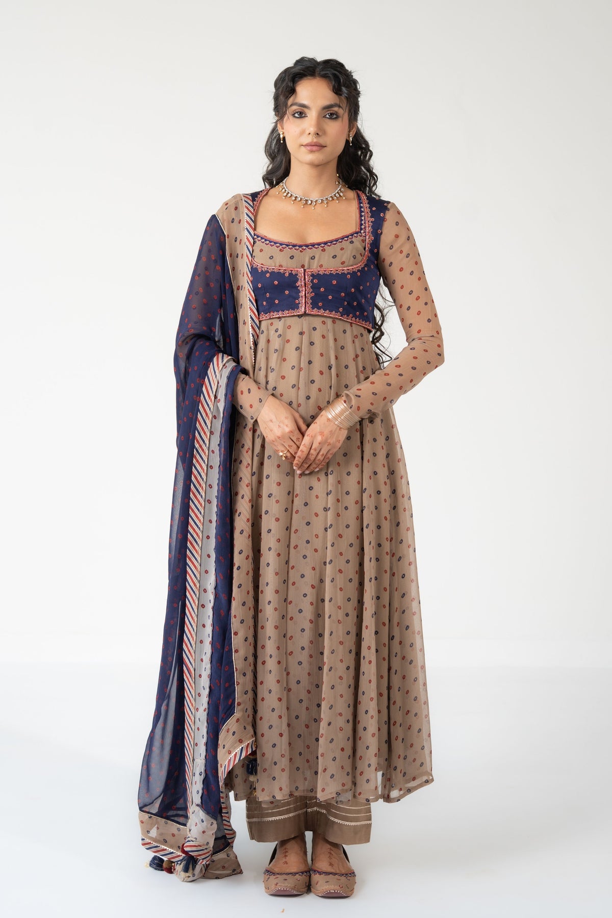 Veena Anarkali Set