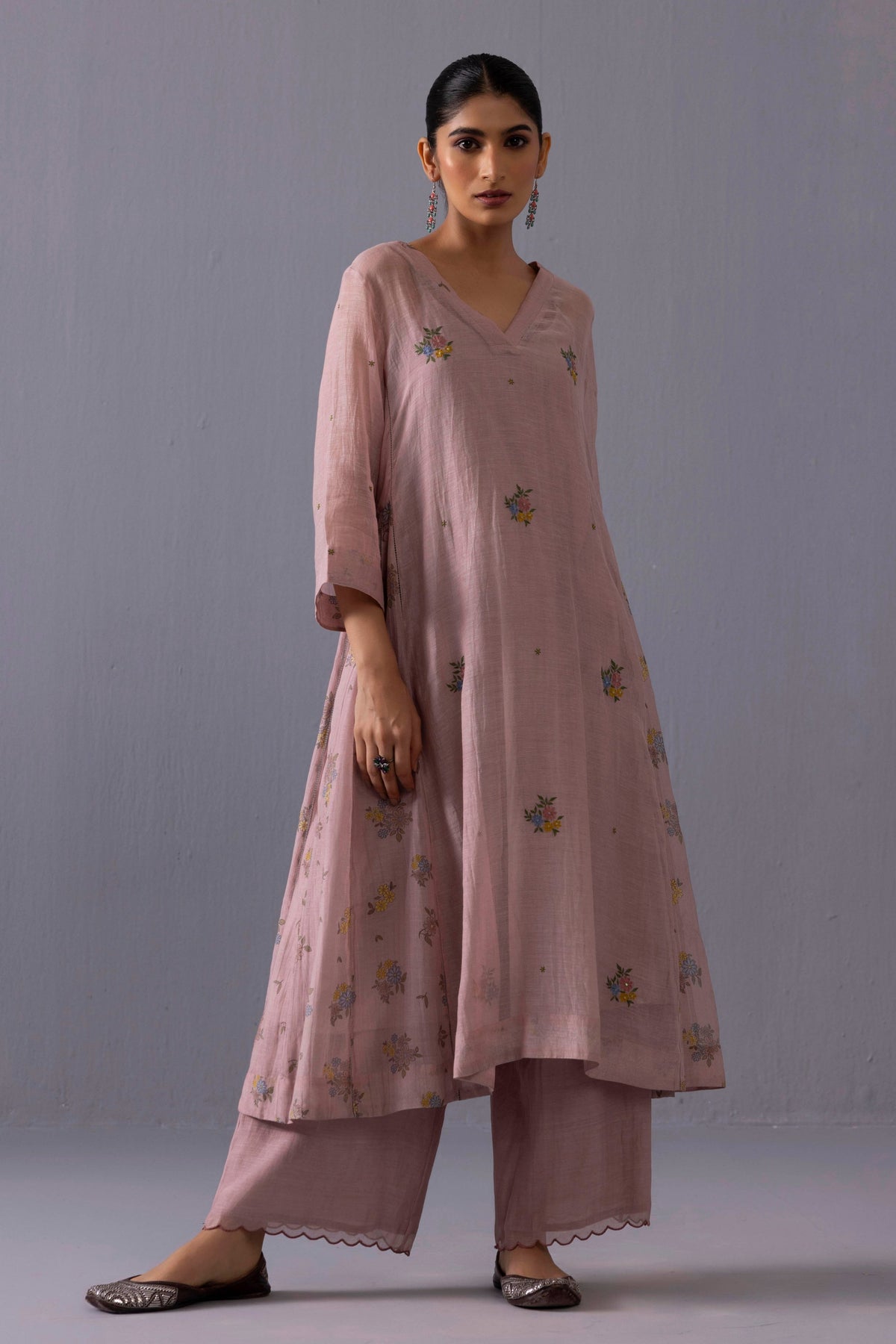 Sagarika Pink Kurta Set